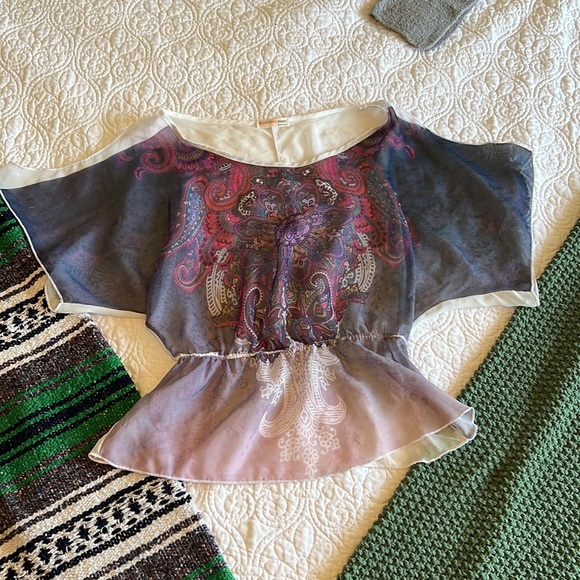 A’GACI Sheer Blouse - Picture 8 of 16